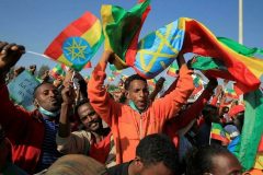 Tens of thousands rally in Ethiopia to support govt campaign against rebels, denounce US