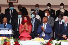 Yaoundé: FIFA President saw Lions come from behind to beat Burkina Faso