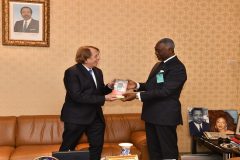 Biya regime honours Claude Le Roy as man who got things done