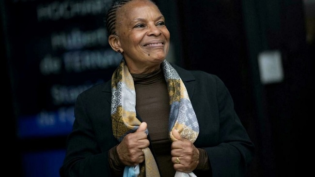 Christiane Taubira joins France’s presidential race in bid to rally divided left