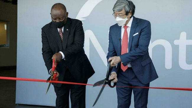 US biotech tycoon opens Africa’s first end-to-end Covid-19 jab plant