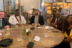 Top Northern Ireland politician Sir Jeffrey Donaldson under fire over trade mission to Yaoundé