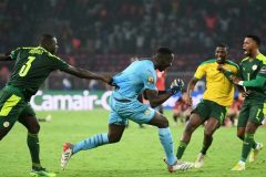 Mane scores winning kick as Senegal beat Egypt in Cup of Nations final shoot-out