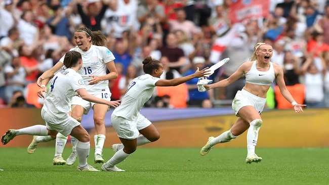 England women beat Germany to win Euro 2022