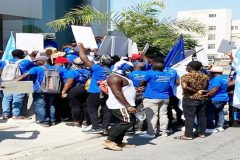 Cyprus: Ambazonians march to protest situation in their home country