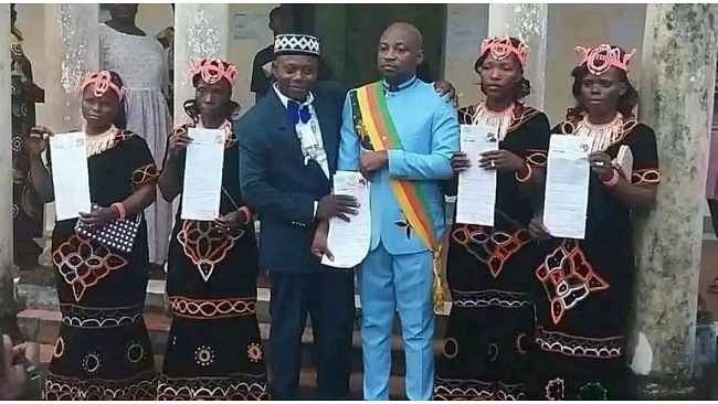 French Cameroun: Lucky Man Who Married 4 Women