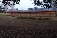 Nchang Church burning Southern Cameroons Crisis: Roman Catholic Church set ablaze in suspected Amba raid on Manyu village