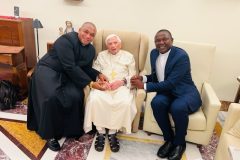 Priest from Mamfe Diocese meets Pope Benedict XVI