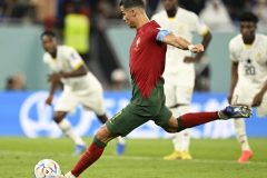 Football star Cristiano Ronaldo breaks all-time men’s international caps record