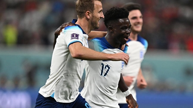 FIFA World Cup: Saka and Bellingham sparkle as England crush Iran