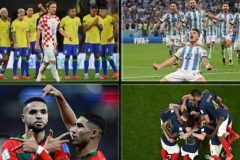 Qatar 2022: France, Morocco, Argentina and Croatia get ready for the semi-finals