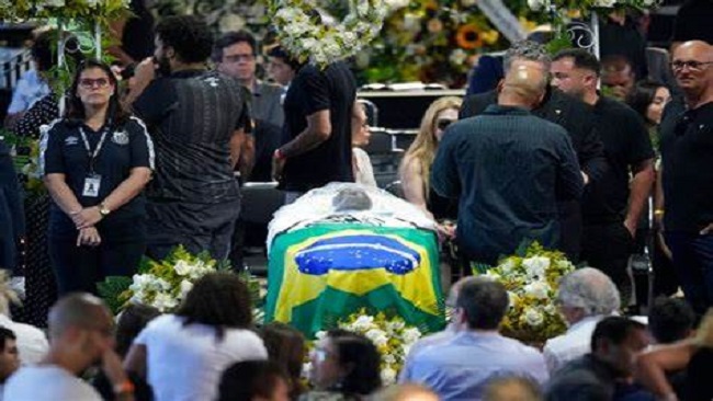 Brazil prepares to bury Pelé in city he made football mecca
