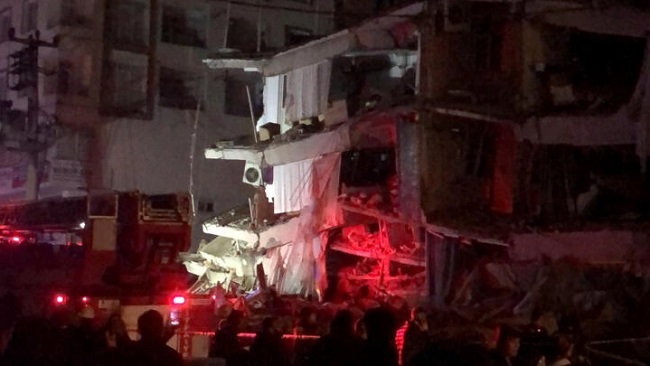 Powerful 7.8 earthquake strikes Turkey and Syria, scores dead
