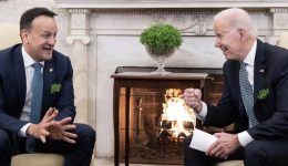 Biden celebrates St Patrick’s Day with Irish PM