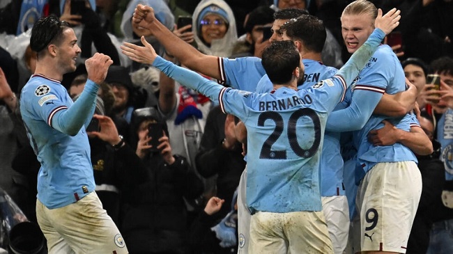 Champions League Football: Manchester City and Inter Milan close in on semi-finals