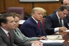 Trump in court US: Trump to face start of historic hush money criminal trial