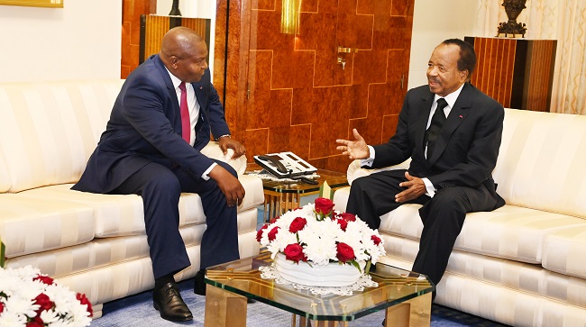 Yaoundé: Biya meets with Faustin-Archange