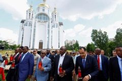 African leaders in Ukraine Kyiv attacked as African peace mission visits Ukraine