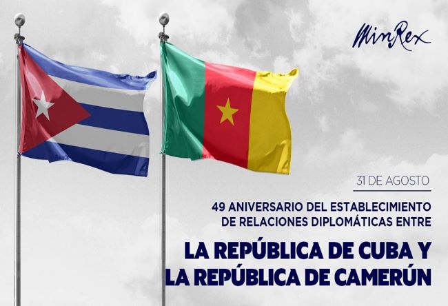 Cameroon and Cuba celebrate 49 years of diplomatic relations