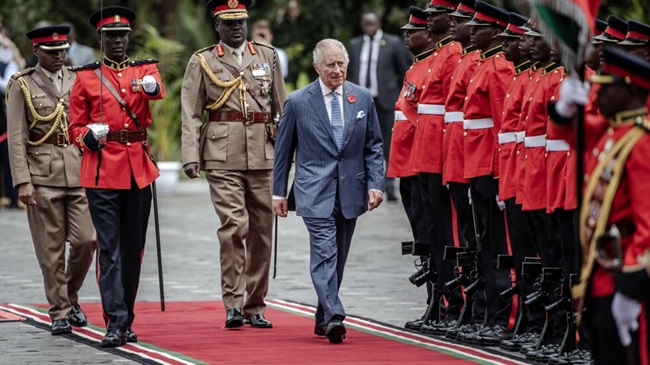 His Majesty King Charles III begins Kenya visit