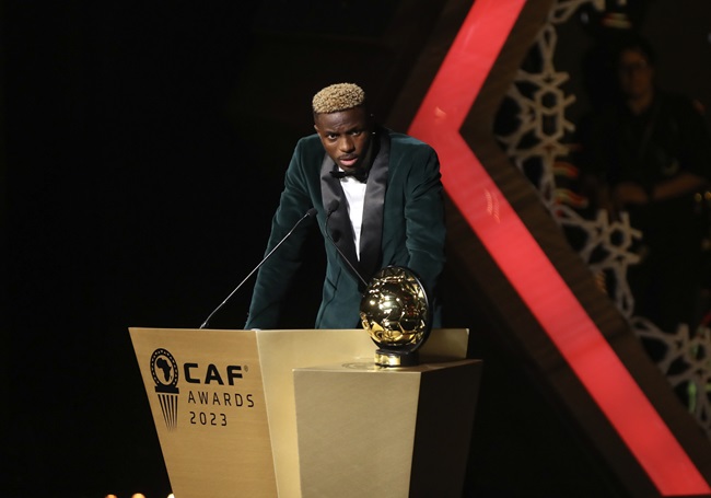 Nigeria’s Victor Osimhen named African football player of the year