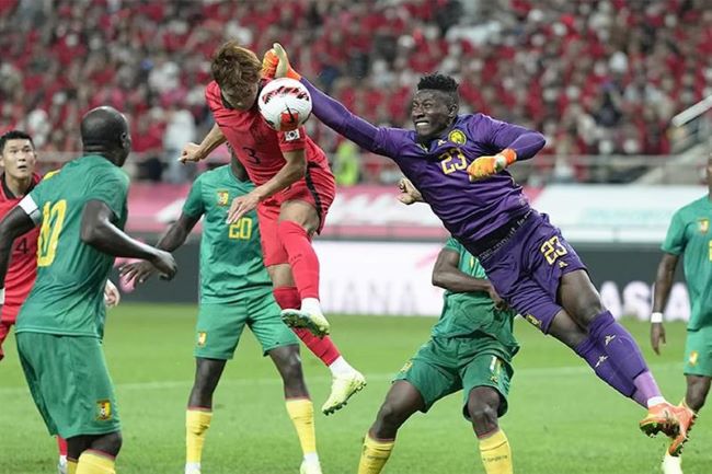 Song says Onana’s absence from Guinea game is logical