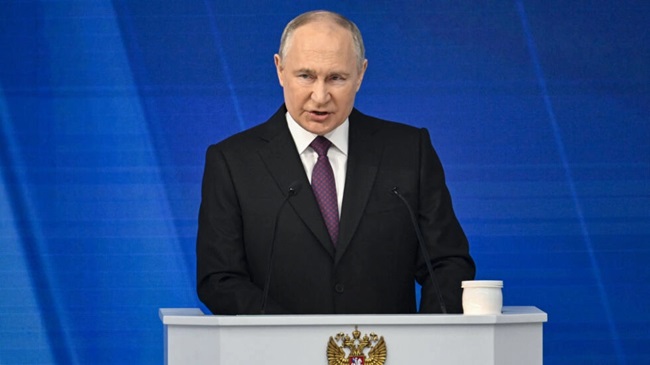 Putin says West risks nuclear war if NATO sends troops to Ukraine