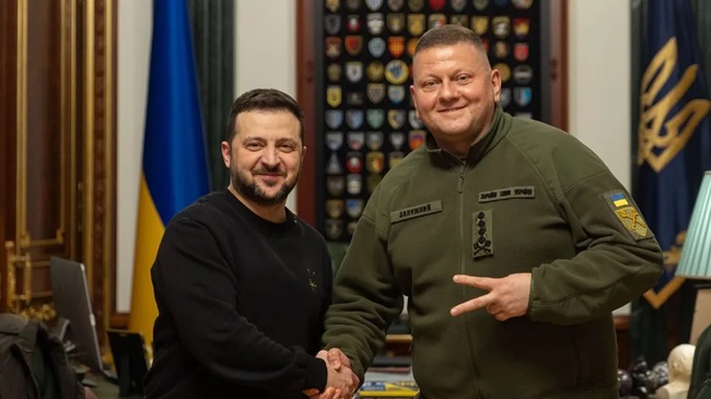 Political Comedy: Zelensky sacks Ukraine’s commander-in-chief Valerii Zaluzhnyi