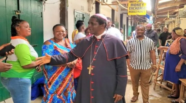 Archbishop Nkea urges joint climate action to protect water sources