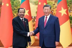 Biya and Xi China holds 64.8% of Cameroon’s bilateral debt
