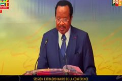Biya warns Biya warns of disaster for Central Africa financial stability