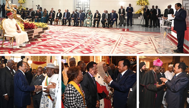 Biya and the 2025 Unity Palace: Biya receives 2025 New Year Wishes