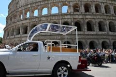 Pope Francis going home to rest!