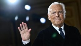 Italian designer Giorgio Armani dies