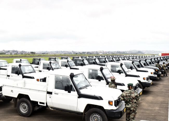 Cameroon military acquires light tactical vehicles, rescue boats
