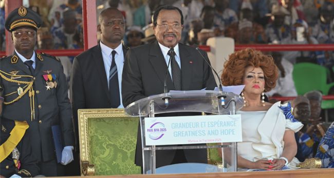 Biya in Maroua Race for Etoudi: Biya stages first appearance