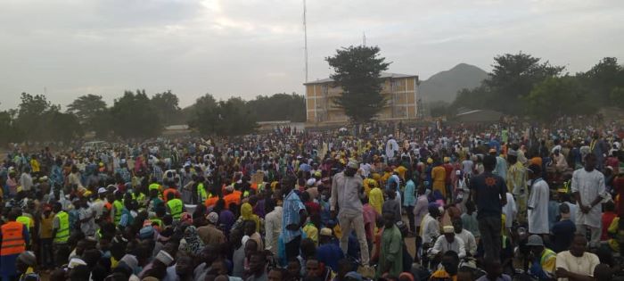 Tchiroma rally in Maroua Due to mammoth crowd disorder, Tchiroma’s Maroua rally annulled