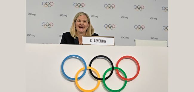 IOC chief Coventry in tears as 2026 Winter Games torch relay sets off
