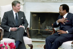 Washington has supported Biya—since the Reagan era