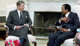 Washington has supported Biya—since the Reagan era