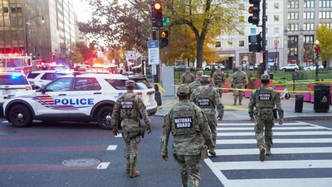 US: Two National Guard in critical condition after shooting near White House