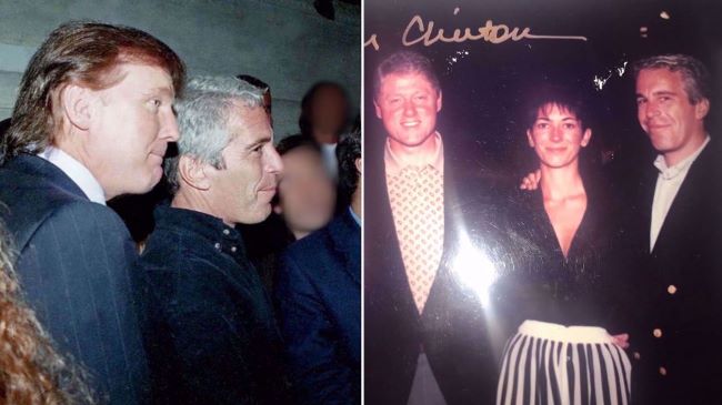 Trump and Clinton with Epstein Democrats, Republicans united in Epstein cover-up to protect powerful ‘perverts’