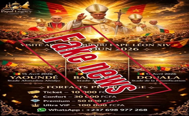 No tickets will be sold for Pope Leo XIV’s masses in Cameroon