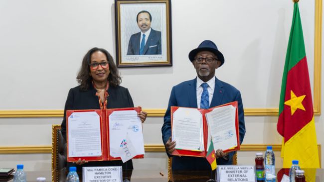 Biya regime signs digital trade agreement with ITC