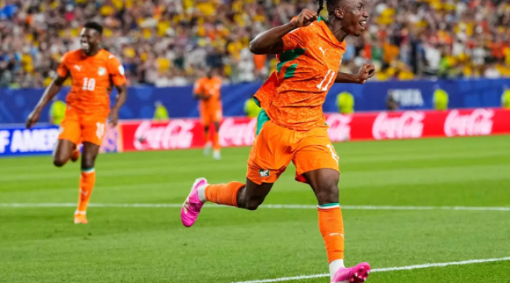 World Cup: Ivory Coast beats Ecuador with late strike from Amad Diallo