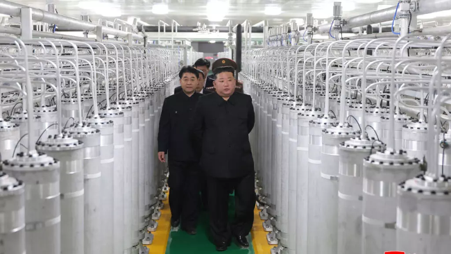 Kim North Korea unveils nuclear fuel plant as Kim vows ‘exponential’ boost to deterrent