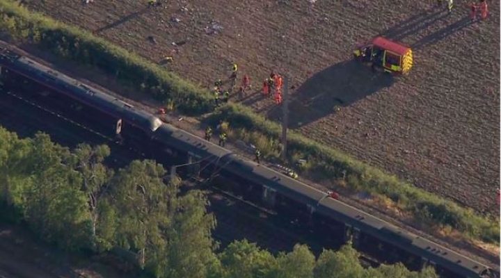 London: Driver killed and dozens injured in train crash