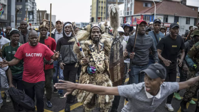 South Africa anti migrants South Africa: Thousands march to demand illegal migrants leave