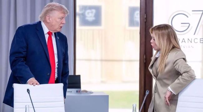 Trump and Italian PM World Politics: Italian PM Meloni 1, Trump 0