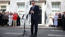 UK Prime Minister Andy Burnham unveils new government